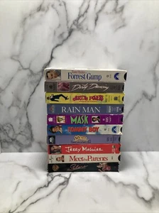 Lot 10 VHS Tapes Dirty Dancing, Tommy Boy , Austin Powers , Selena Forrest Gump - Picture 1 of 4