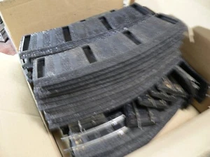 52 American Flyer S Gauge Rubber Roadbed johnson repro 46 C; 6 ST ;  some track - Picture 1 of 4