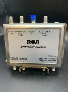 RCA- DBS - 4 Way Distribution Multi-Switch, Model D6530 Vintage Part - Picture 1 of 5