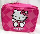 HELLO KITTY 9.5" PINK GARGOYLE PATTERN INSULATED LUNCHBOX LUNCH BAG-BRAND NEW!