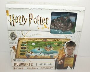 Harry Potter Hogwarts 4D Puzzle 543 Pieces Brand New Wizarding World 8+