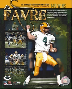 Brett Favre #7 8x10 unsigniertes Foto Green Bay Packers - Bild 1 von 1
