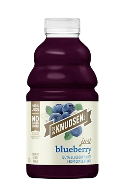 TRUROOTS, LLC R.W. Knudsen Just Blueberry Juice, 32 Fl Oz (Pack of 1)