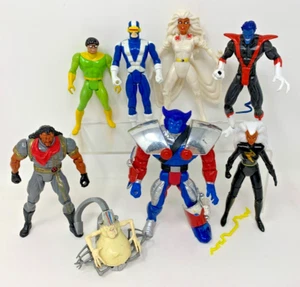 LOT of 8 Vintage 90's Marvel Uncanny X-Men Toy Biz Action Figures - Picture 1 of 18