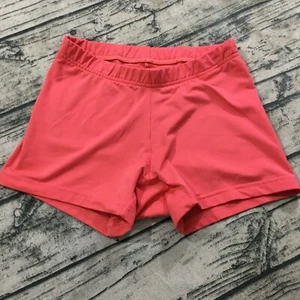 Stella McCartney x Adidas Barricade Youth Tennis Shorts Sz S Salmon Pink Stretch - Picture 1 of 5