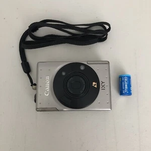 Canon IXY Zoom Lens 4.5-6.2/24-48mm APS Film Camera Silver Tested Read - Picture 1 of 21