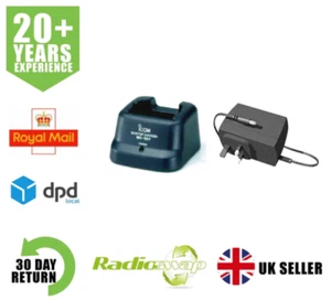 ICOM BC-133 SINGLE CHARGER FOR BP196 BATTERY & IC-F3 IC-F4 IC-F4SR TWO WAY RADIO - Picture 1 of 5