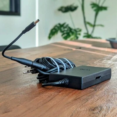 Dell 130W AC Adapter Tip 4.5mm optiplex Micro 5000 7050 7060 7070 7080 - Genuine - Image 1 of 4