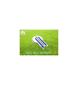 Alignment Ball Mark - 360° Rotating Golf Ball Marker, drehbarer Golfmarker - Bild 1 von 4