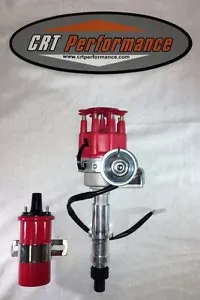 PONTIAC Small Cap HEI Ready-to-Run Distributor RED Coil 301-326-350-389-400-455 - Bild 1 von 3