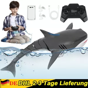 Ferngesteuertes Hai-Spielzeug 2,4GHz RC Boot Simulation Hai Spielzeug für Kinder - Bild 1 von 14