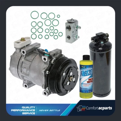 New AC Compressor Kit For Kenworth Trucks T800 W900 T660 C500 ISM ISX Cummins - Image 1 of 4