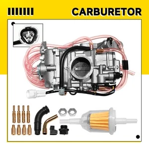 Carburetor Carby + Fuel Filter For 450 EXC SXF Honda CRF450X Kawasaki KX450F - Picture 1 of 10