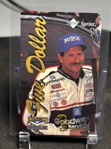 1995 Classic Gold Assets $5 Sprint Calling Card Dale Earnhardt Sr. /5000. - Picture 1 of 2