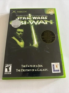 Star Wars: Obi-Wan (Microsoft Xbox, 2001) CIB- Tested - Picture 1 of 6
