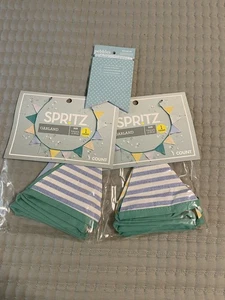 Spritz 6 Fuß Girlande 2 Stück alle Celebrations wiederverwendbar waschbar & 1 Banner passend - Bild 1 von 10