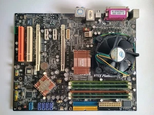 MSI 975 X PLATINUM SLI Power up Edition MS-7246 Intel 775 Mainboard nForce 680i - Bild 1 von 11