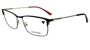 Calvin Klein CK18122 Herren Metall Brillengestell 001 Satin Schwarz 54-16 - Bild 1 von 5