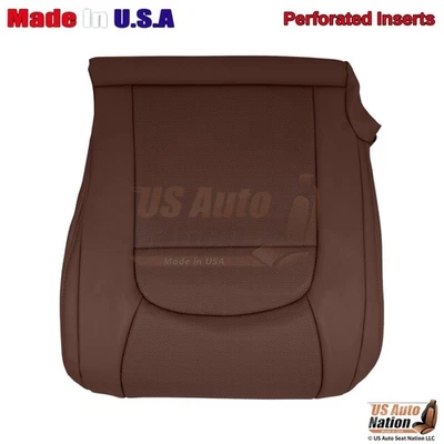 Cubierta de vinilo perforada inferior de pasajero marrón 2016-2021 para Toyota Land Cruiser Foto 1 de 4