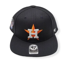 '47 Houston Astros Captain Sure Shot Navy Adjustable Snapback Hat Cap - Picture 1 of 6