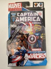Marvel Universe Greatest Battles Comic Packs WOLVERINE & CAPTAIN AMERICA Figures