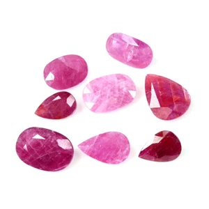 12.34 Ct. Lustrous Royal Red Unheated Ruby Gem Lot - Picture 1 of 1