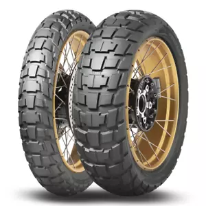 Dunlop Trailmax Raid 90/90-21 54T Front & 150/70R18 70T Rear Adventure Tyre Pair - Picture 1 of 7