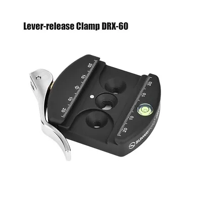 SUNWAYFOTO DRX-60 60mm Arca Swiss Quick Release Clamp RRS Compatible - Image 1 of 4
