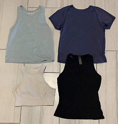 Outdoor Voices Athletic Bundle Lot Of 4 Shirts Tops Athena Sports Bra XS/S • 60€