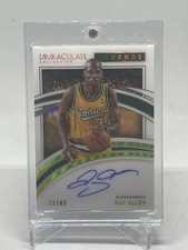 2021-22 Panini Immaculate Legends /49 Ray Allen #IL-RAY Auto HOF