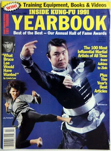 Inside Kung-Fu, Feb 1991, Yearbook, What Bruce Would Have Wanted! Like New, Rare - Imagen 1 de 10
