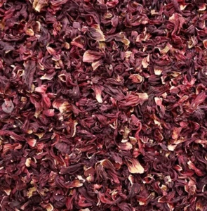 Bio Hibiskusblüten C/S (Hibiskus Sabdariffa) leuchtend rot gentechnikfrei HERGESTELLT IN DEN USA - Bild 1 von 3
