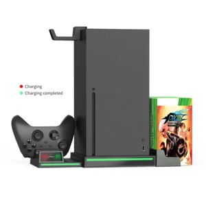 Xbox Series X Soporte de refrigeración Ventilador Controlador Cargador Auriculares Ranuras para juegos AIO - Imagen 1 de 9