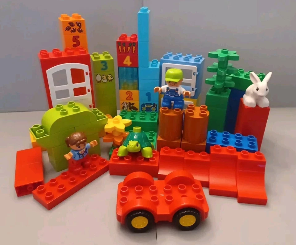 Lego DUPLO 10580 DELUXE BOX of FUN SET Mostly Complete - Image 1 of 1