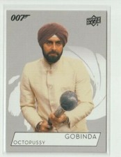 007 James Bond Collection Trading Card #46 Kabir Bedi as Gabinda