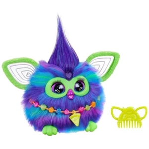Peluche interattivo Furby Galaxy Edition Bagliore nel buio 15 accessori moda - Foto 1 di 1