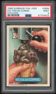 Topps Garbage Pail Kids 15a serie NDC #588b gelato Connie PSA 9 COME NUOVO Os15 - Foto 1 di 2