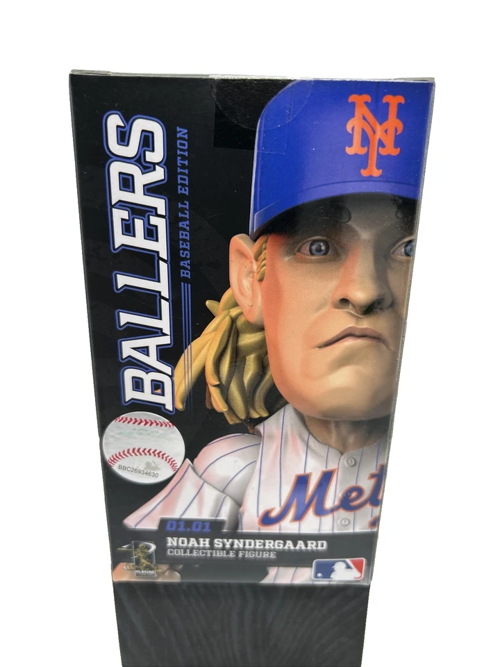 Noah Syndergaard New York Mets MLB Sports Crate 4-Inch Action Figure – New - Image 1 of 4