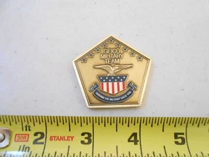 RARE GEICO TEAM COMBAT AFGHANISTAN MILITARY CHALLENGE COIN - Picture 1 of 5