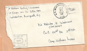 CORREO MILITAR DE LA SEGUNDA GUERRA MUNDIAL APO 797 FEB 12,1944 IRÁN - Imagen 1 de 1