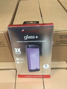Original Zagg Invisible Shield Glass Screen For Moto Z2 Force Edition (NEW) - Picture 1 of 2