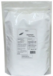 NuSci 100% reines Aspartampulver 500g (1,1 lb, 17,6oz) kalorienarmer Süßstoff - Bild 1 von 3