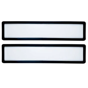 Juego de protectores de matrícula de 520 x 110 mm - Paquete de 2 - Imagen 1 de 4