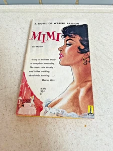 Vintage Gay Lesbian Pulp MIMI by Lee Morell 1959 First Printing Beacon B275 VG - Picture 1 of 3