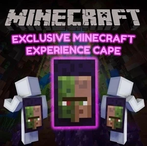 Exclusive Minecraft Experience Digital Cape Code - Picture 1 of 3