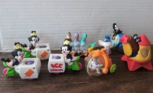 Menge 7 Warner Bros Animaniacs 90er Vintage Sorte Happy Meal Spielzeug Yakko Wakko - Bild 1 von 8