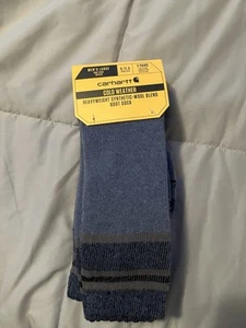 Carhartt Cold Weather Wool Blend Boot Socks Mens Size Large 9-11.5 2-Pack - Picture 1 of 3