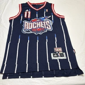 Camiseta deportiva grande para hombre Adidas Hardwood Classics Yao Ming #11 Houston Rockets 95-96 - Imagen 1 de 10