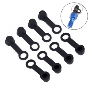 8Pcs/SET Car ATV Caravan Rubber Brake Bleed Nipple Grease Cap Dust Covers AU - Picture 1 of 12