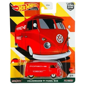 Hot Wheels Deutschland VW T1 Panel Bus Car Culture Euro Exclusive Combine Ship $ - Picture 1 of 2